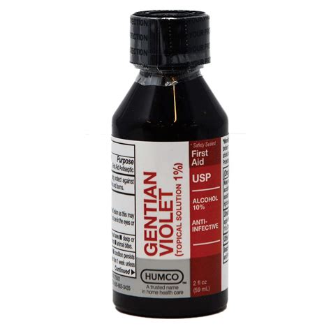 Gentian Violet 1% liquid : Amazon.in: Health & Personal Care