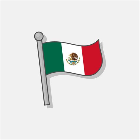 Mexican Flag Outline Of Center