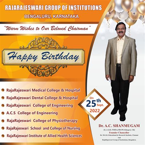 Hon’ble Chairman’s Birthday 2022 - ACSCE