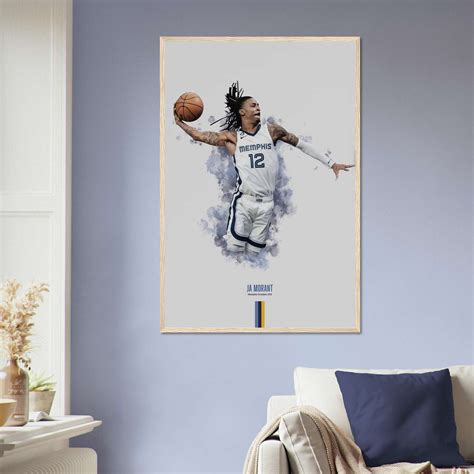 Ja Morant Poster, Basketball Poster, Sports Poster, Full-Size Poster ...