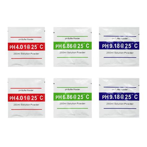 Buy Moniss PH Meter Calibration Point 3 Type PH Buffer Powder Set ...