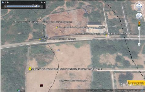 A murder of a water body in four years; Satellite imagery bears witness ...