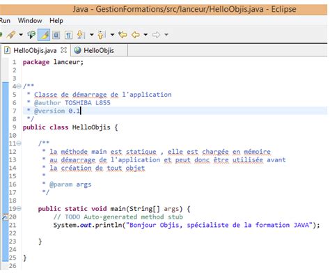 Tutoriel Programmation Java 的图像结果