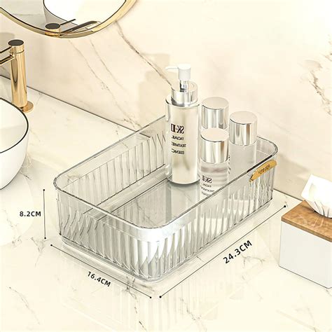 Acrylic Transparent Open Lid Small Decorative Tray – House of quirk