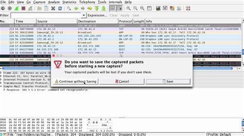 Wireshark Ethereal Capture options