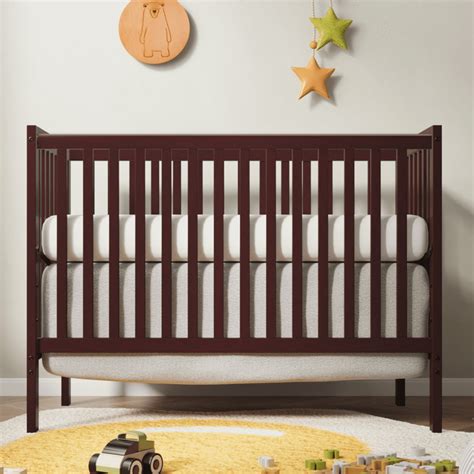 Sesslife 5-In-1 Convertible Crib, Baby Bed, Converts from Baby Crib to ...