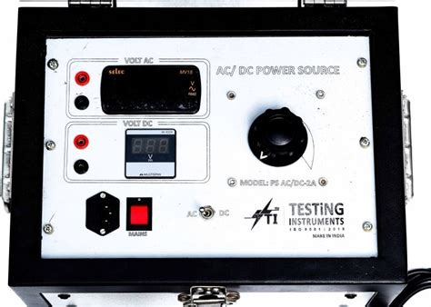 Programmable Ac Dc Power Source Manufacturer, Supplier from Surat