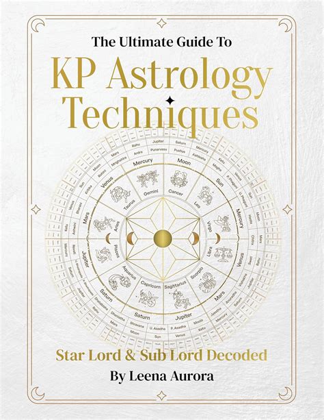 The Ultimate Guide to KP Astrology Techniques: Star Lord & Sub Lord ...