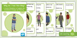 Physical, Social and Emotional Change Sorting Activity