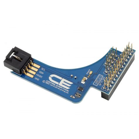 I2C Shield for Banana Pi with Outward Facing I2C Port Terminates over ...