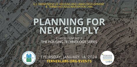 Housing Technology Series Event 2: Planning for New Supply, 18 January ...