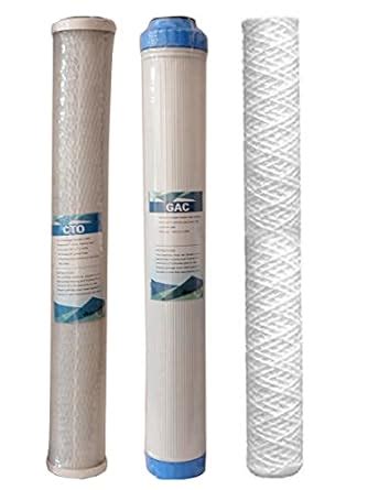 AquaOcean Water Purifier Ro 20"Replacement service kit 50 Lph and 100 ...