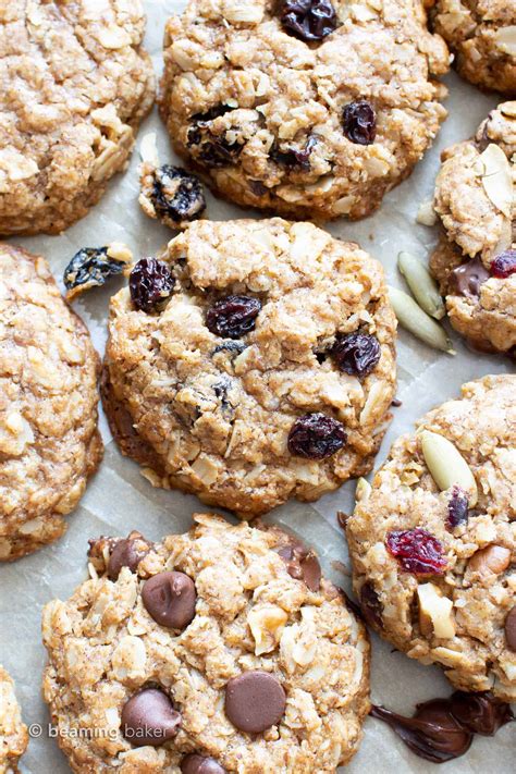 Gluten Free Oatmeal Cookies – 4 Ways - Beaming Baker
