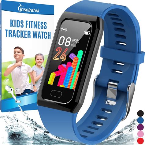 Inspiratek Kids Fitness Tracker for Girls and Boys (Age 5-16 ...