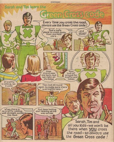 Image result for Green Cross Code Advert