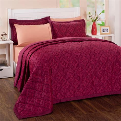 Buy MASPAR Folklore Transition Red Printed Double Quilt - 100GSM from ...