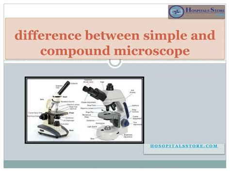 Image result for Simple Microscope and Compound