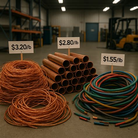 What Are Current Copper Salvage Prices? | Okon Recycling