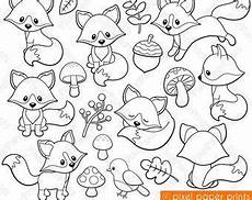 xenia malvorlagen woodland animals digital sts clipart xenia malvorlagen woodland animals digital sts clipart