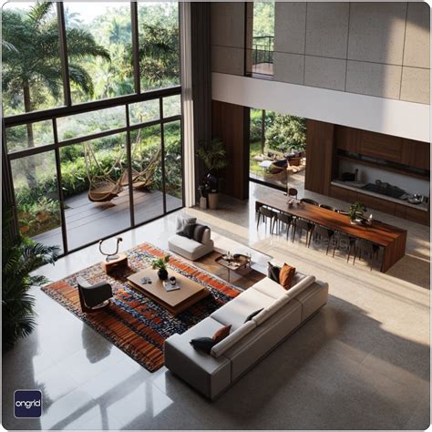 Contemporary Open Floor Plans for Indian Homes – Ongrid Design