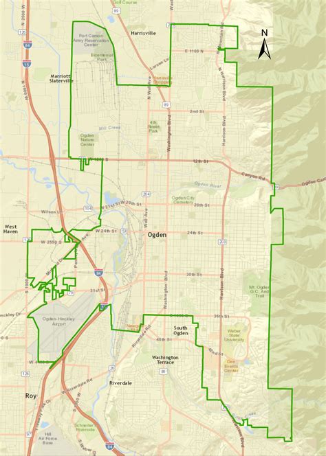 South Ogden Map