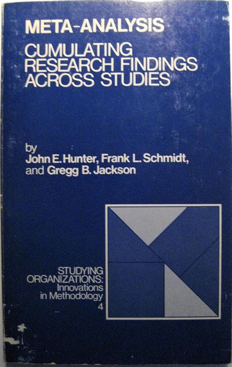 Buy Meta-Analysis: Cumulating Research Findings Across Studies ...