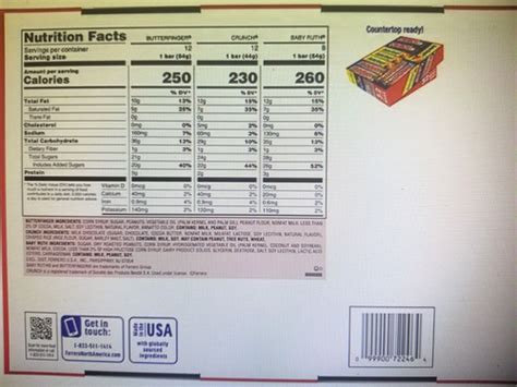 Buy BUTTERFINGERS, BABY RUTH & NESTLE CRUNCH BARS, FULL SIZE (32 Ct ...