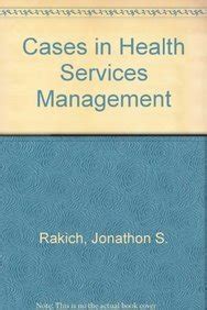 Buy Cases in Health Services Management Book Online at Low Prices in ...