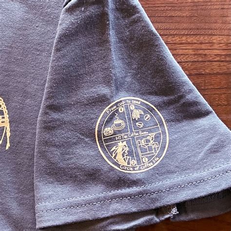 HiTo Coffee Beans オリジナルTシャツ（インディゴブルー） | HiTo Coffee Beans ONLINE SHOP