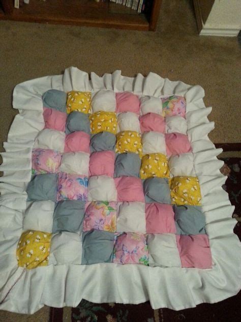 Image result for Baby Puff Quilt Tutorial
