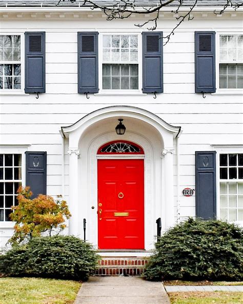 White House Blue Shutters