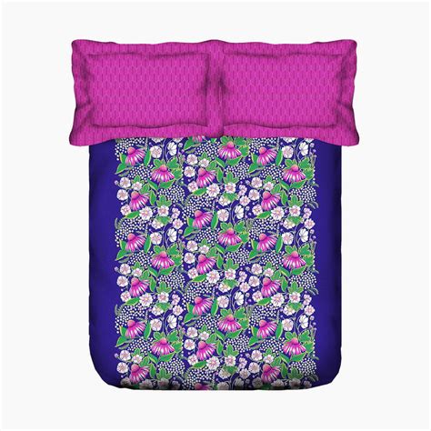 Buy Carnival Bloom Floral Print 3-Piece Double Bedsheet Set - 228 x 254 ...