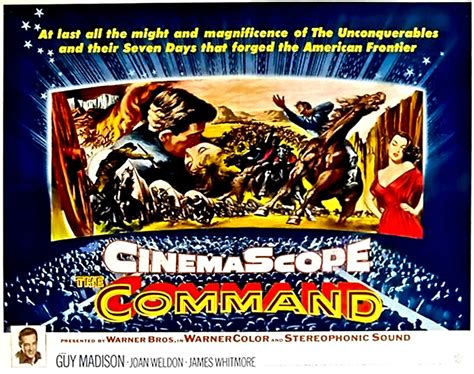Solve THE COMMAND - 1954 MOVIE POSTER GUY MADISON, JOAN WELDON jigsaw ...