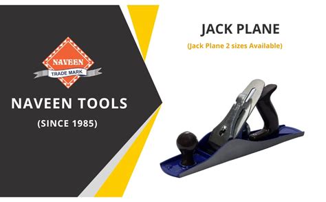 Naveen Carbon Steel Jack Plane Randa No. 5, High Grade Cast Iron Body ...