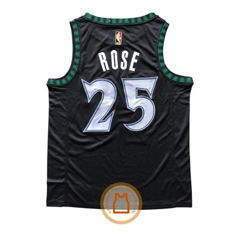 Derrick Rose Minnesota Timberwolves 2018-2019 Throwback Authentic ...