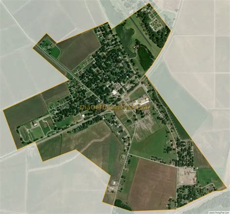 Map of Wilson city, Arkansas - Thong Thai Real