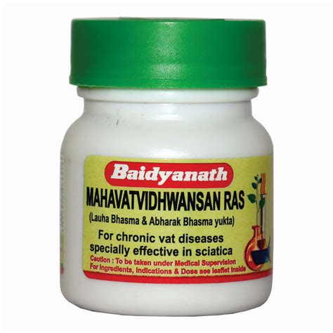 Buy BAIDYANATH NAGPUR EKANGWEER RAS | PAIN RELIEF TABLETS, 40 TABLETS ...