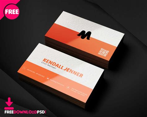Business Card Template Photoshop Free 的图像结果