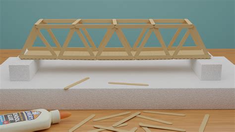 How To Build A Bridge With 100 Popsicle Sticks - Design Talk