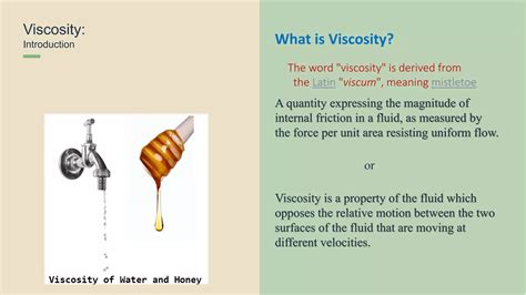 Surface tension and viscosity | PPTX