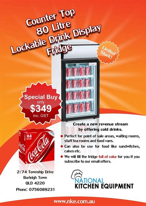 Flyer Design for Counter Top Display Fridge | Freelancer