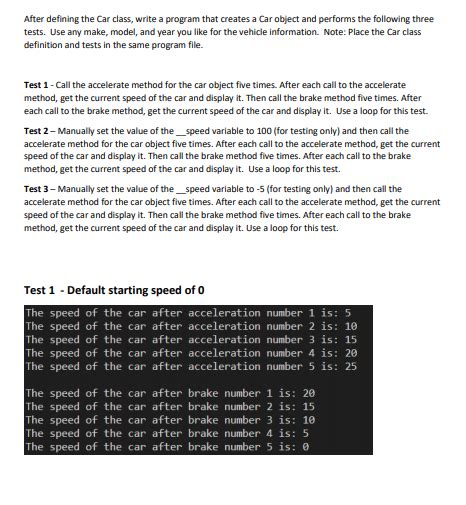 Image result for Python Code for Car Constructor with Class