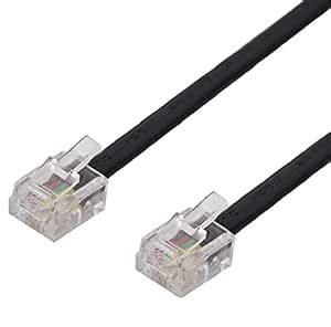 FEDUS 10 Meter Telephone Landline Extension Cord Cable Landline Wire ...