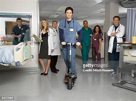 The “Scrubs” revival brings back Sarah Chalke as Elliot Reid, Zach Braff as John "J.D." Dorian and D