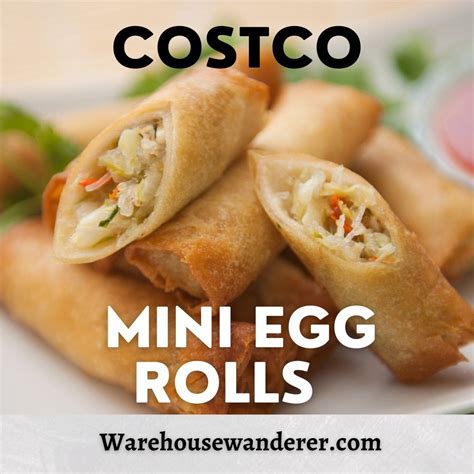 Costco Mini Chicken Egg Rolls at Van Flores blog