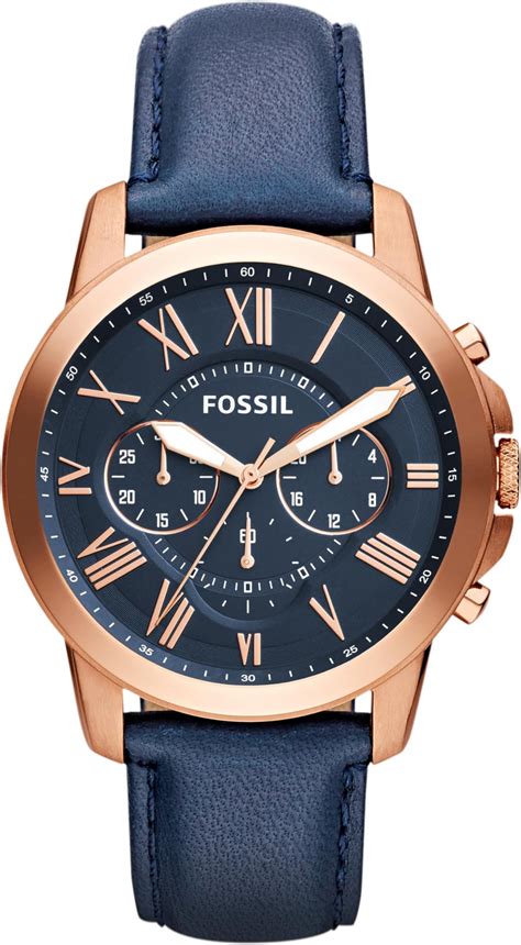 Buy Fossil Sullivan Analog Black Dial Men's Leather Watch-BQ2457 at ...