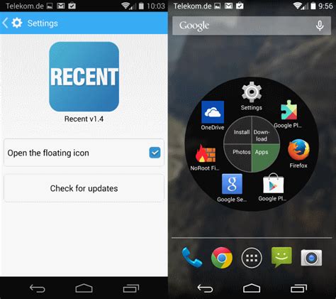 Image result for Open Recent App Android Java