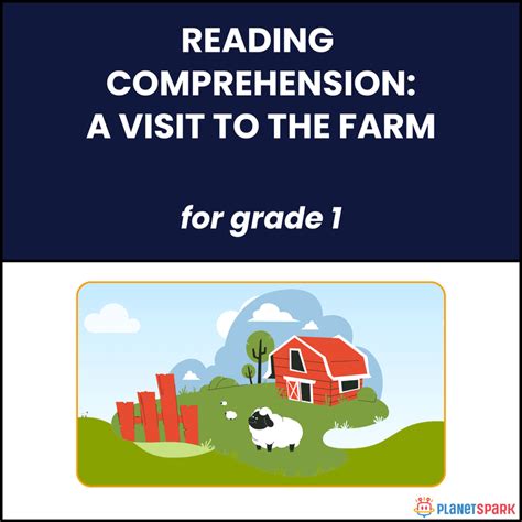 Class 1 Reading Passage on A Visit to the Farm | PlanetSpark
