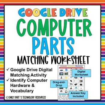 Computer Matching Worksheet 的图像结果