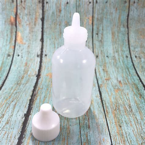 DYE SQUEEZE BOTTLE, Stores Bloomed Water Soluble Dye, Soft Squeezable ...